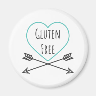 Gluten Free Buttom Magnet