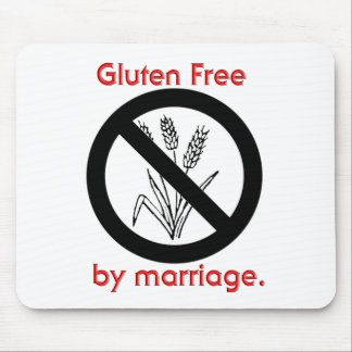 Gluten Free by Marriage Mouse Mat