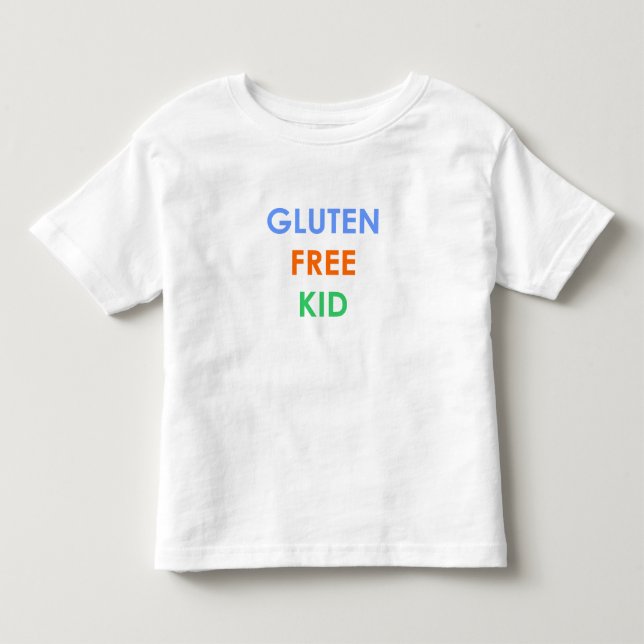 Gluten Free Celiac Kid Tshirt (Front)