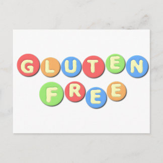 Gluten Free Celiac Postcard