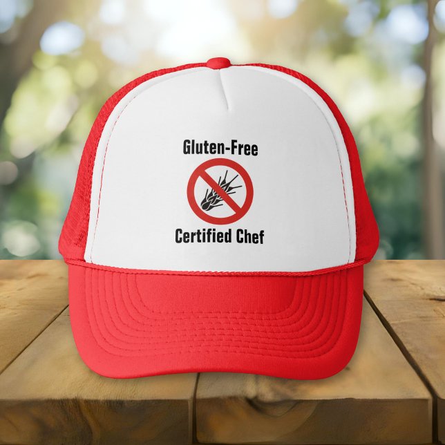 Gluten Free Certified Chef Trucker Hat (Creator Uploaded)