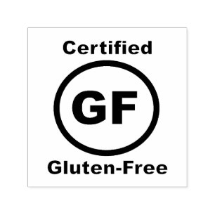 Gluten Free Certified Self-inking Stamp