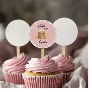 Gluten Free Cupcakes Classic Round Sticker