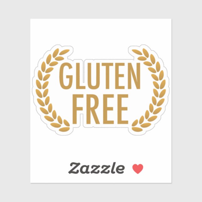 Gluten Free Food Allergy Warning (Sheet)