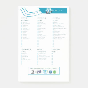 Gluten Free Food List   Grocery List Notepad