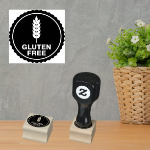 Gluten Free Identification for Food Vendors, Rubber Stamp