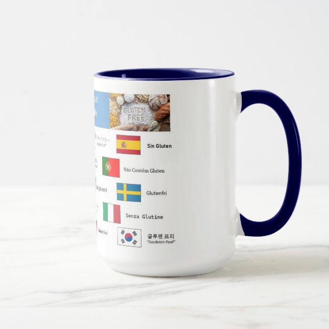 Gluten Free International Mug (Right)