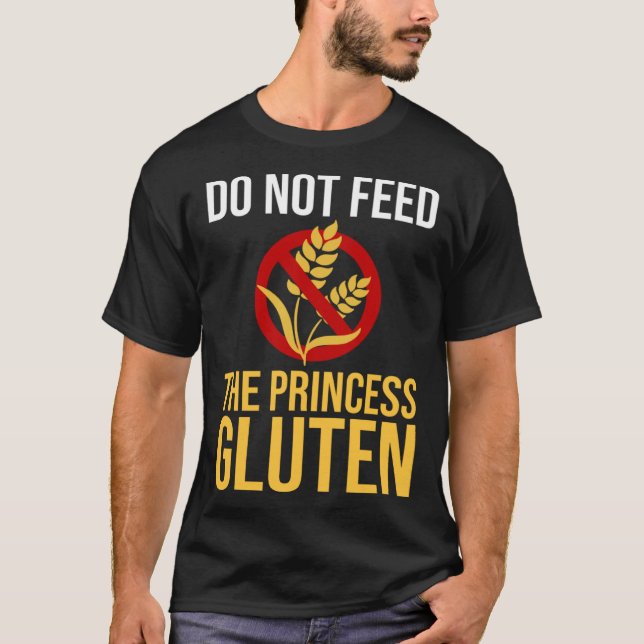 Gluten Free Intolerance Food Celiac Disease T-Shirt (Front)