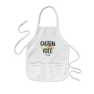 Gluten Free Kids Personalised No Gluten Symbol Apron