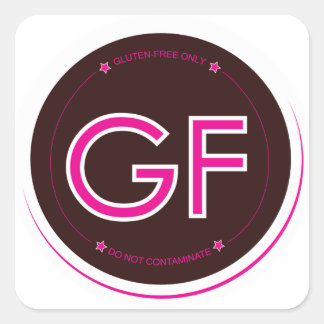 Gluten-Free Label (Square)