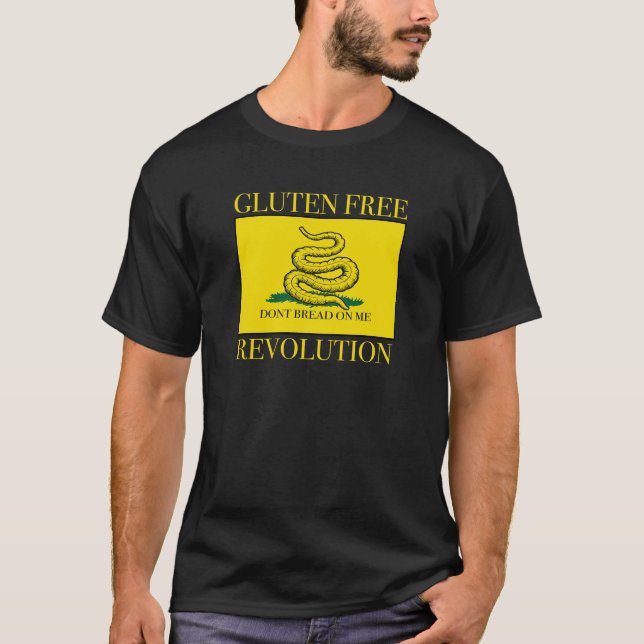 Gluten Free Revolution (dark) T-Shirt (Front)