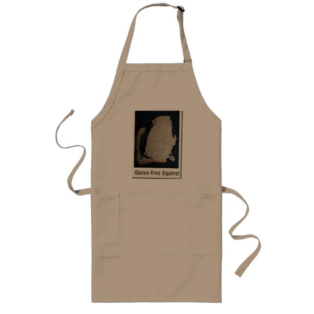 Gluten-Free Squirrel Long Apron (Front)