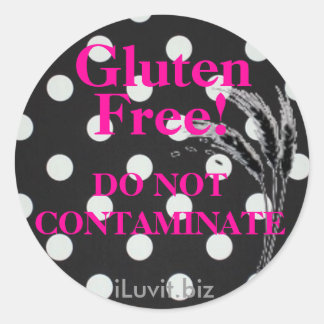 GLUTEN FREE Sticker  for Celiac Disease