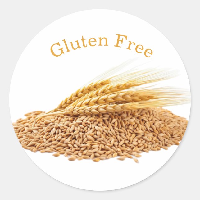 Gluten Free Stickers (Front)