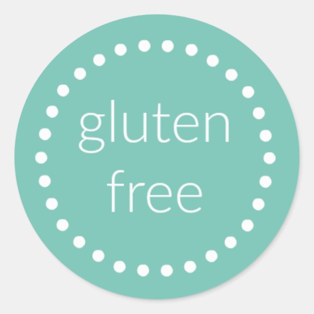 gluten free stickers (Front)