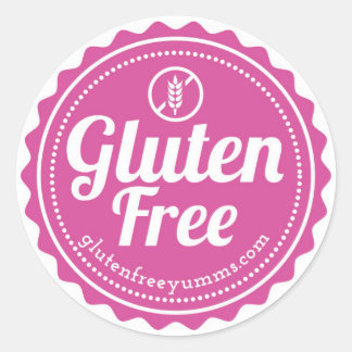 Gluten-Free Stickers — Gluten Free with Icon