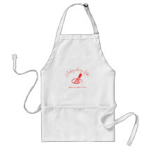 Gluten Free Themed Apron - Whisking Away Gluten