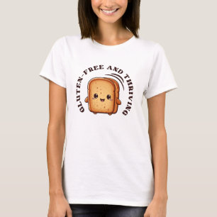 Gluten-Free Thriving T-Shirt Celiac Awareness