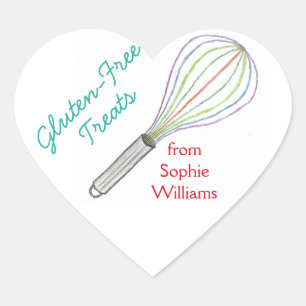 Gluten free treats baking labels / stickers