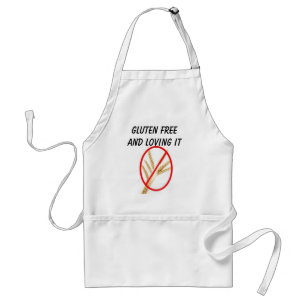 gluten-free-wheat, Gluten Free and Loving It Standard Apron
