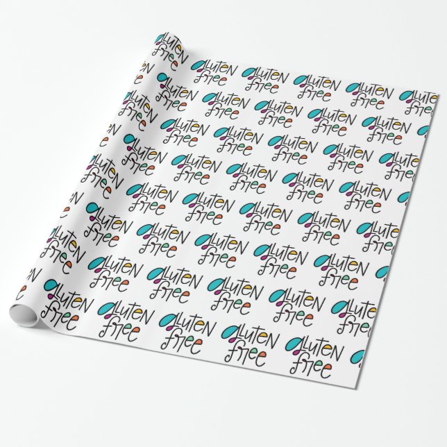 Gluten Free Wrapping Paper (Unrolled)