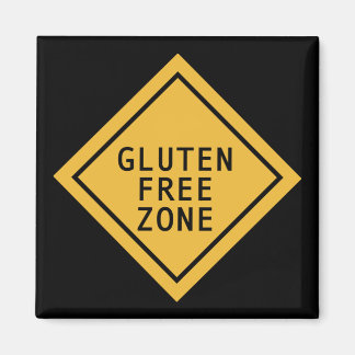 Gluten Free Zone Magnet