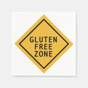 Gluten Free Zone Napkin