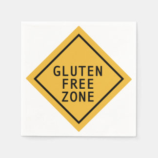 Gluten Free Zone Napkin