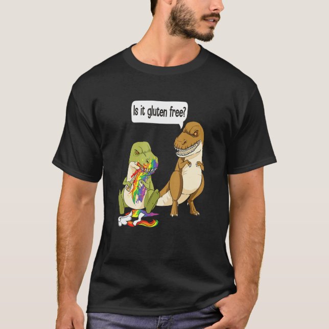 Gluten Intolerance Is It Gluten Free T-Shirt (Front)