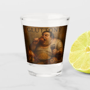 Gluttony Shot Glass