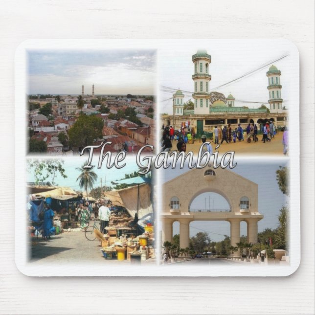 GM Gambia - Mouse Mat (Front)