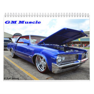 GM Muscle 2016 Calendar