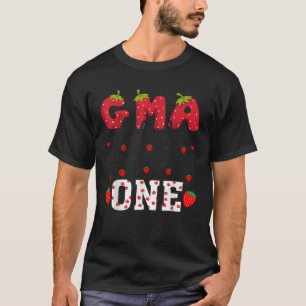 Gma Of The Berry Sweet One Strawberry Grandma  T-Shirt