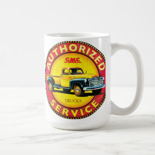 GMC pickup truck service sign Coffee Mug