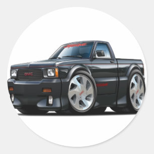 GMC Syclone Classic Round Sticker