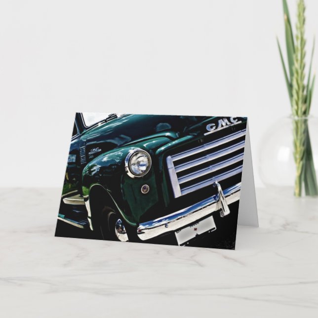 GMC  Truck Card (Front)