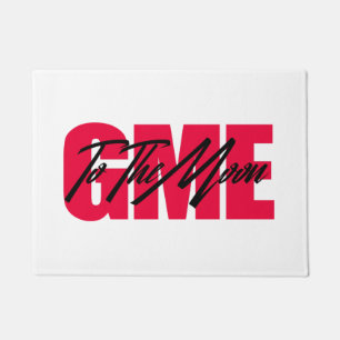 Gme To The Moon  Doormat