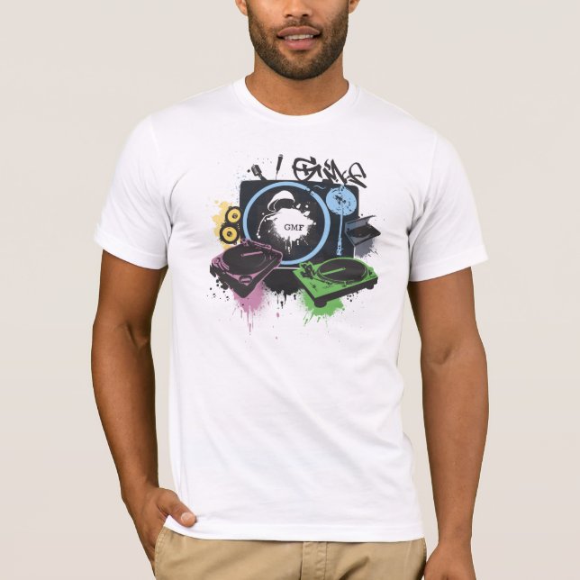 GMF Turntables T-Shirt (Front)