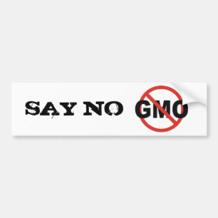 GMO BUMPER STICKER