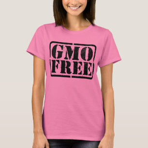 GMO Free - Black T-Shirt