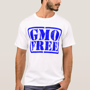 GMO Free - Blue T-Shirt