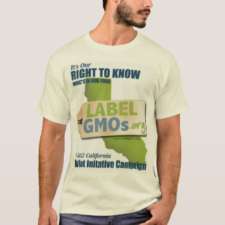 GMO-Free Santa Cruz, GMOs Untested, Unlabeled T-Shirt