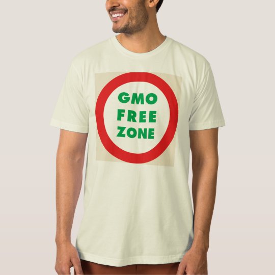 GMO free zone (Organic) T-Shirt