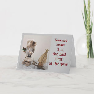 "GMOMES KNOW" IT IS TIME FOR FAMILY/FRIENDS  HOLIDAY CARD