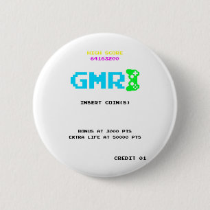 GMR 6 CM ROUND BADGE