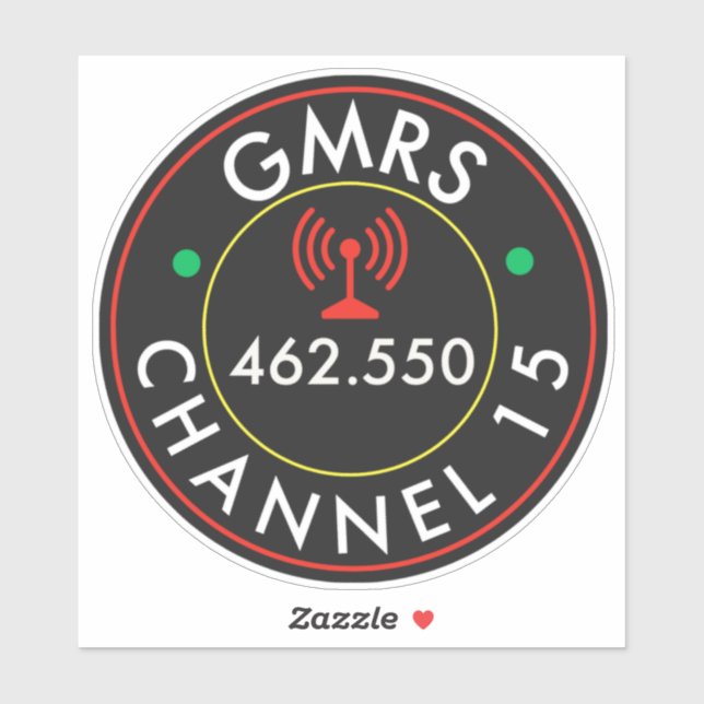 GMRS Radio Channel 15  (Sheet)