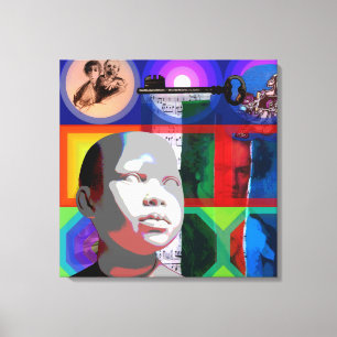 GMT 24 H Project Beethoven Psychedelic Frames S C Canvas Print