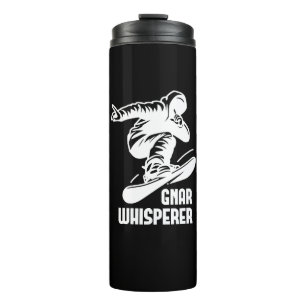 Gnar Whisperer Snowboarding Thermal Tumbler