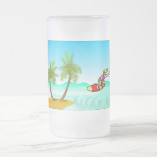 Gnarly Dude Frosted Mug