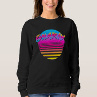 Gnarly Hot Sun Retro 80s 90s Vintage Vaporwave